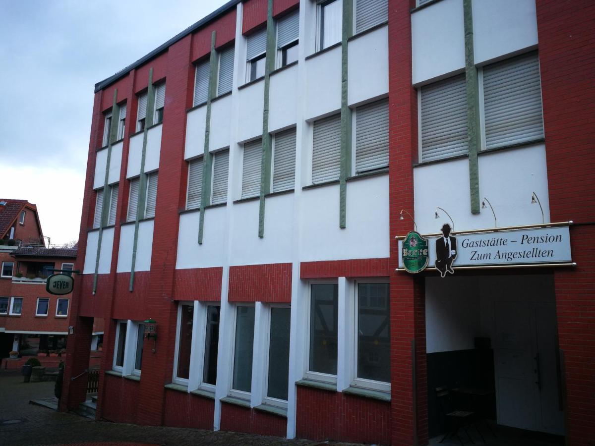Pension Zum Angestellten Porta Westfalica Buitenkant foto